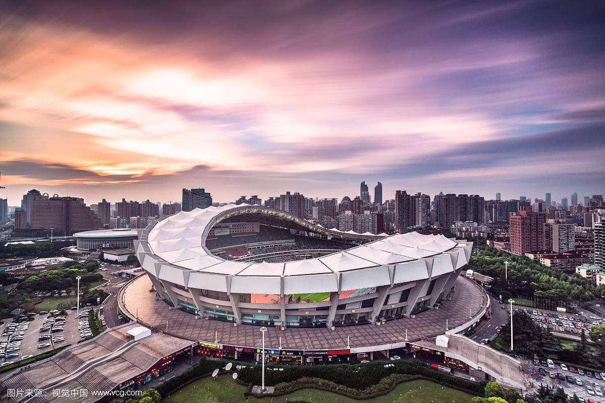 上海奥体中心规划图片